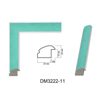 Пластиковий багет для рам DM3222-11