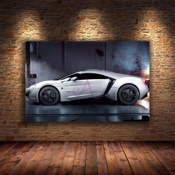 Картина на холсте "Спортивный автомобиль" (M195) Картина на холсте "Спортивный автомобиль" (M195)