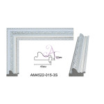 Пластиковий багет для рам AM4522-015-3S