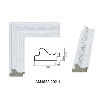 Пластиковий багет для рам AM4522-202-1