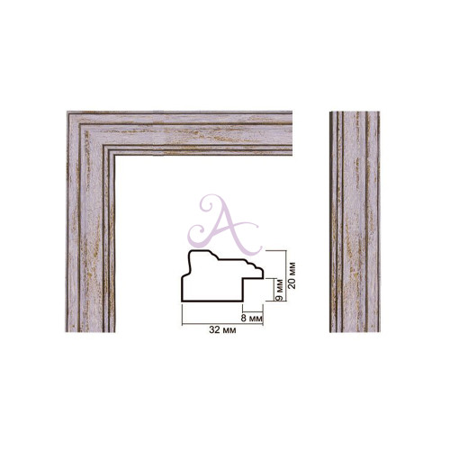 Пластиковый багет для рам AM3220-005-1
