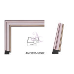 Пластиковый багет для рам AM3220-16082