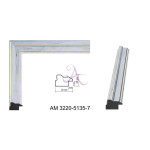Пластиковый багет для рам AM3220-5135-7