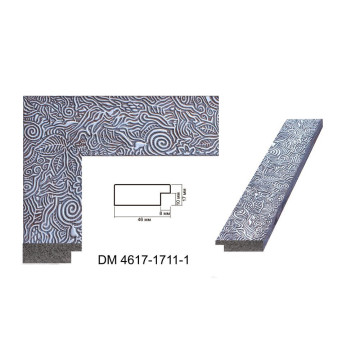 Пластиковий багет для рам DM4617-1711-1
