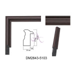 Пластиковий багет для рам DM2643-5103