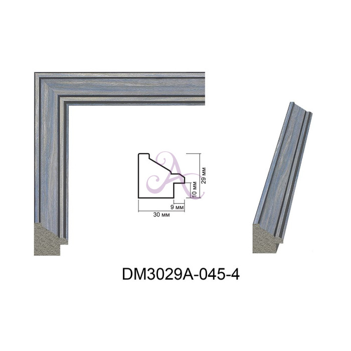 Пластиковий багет для рам DM3029A-045-4 Пластиковий багет для рам DM3029A-045-4