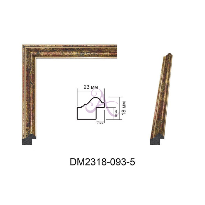 Пластиковий багет для рам DM2318-093-5 Пластиковий багет для рам DM2318-093-5