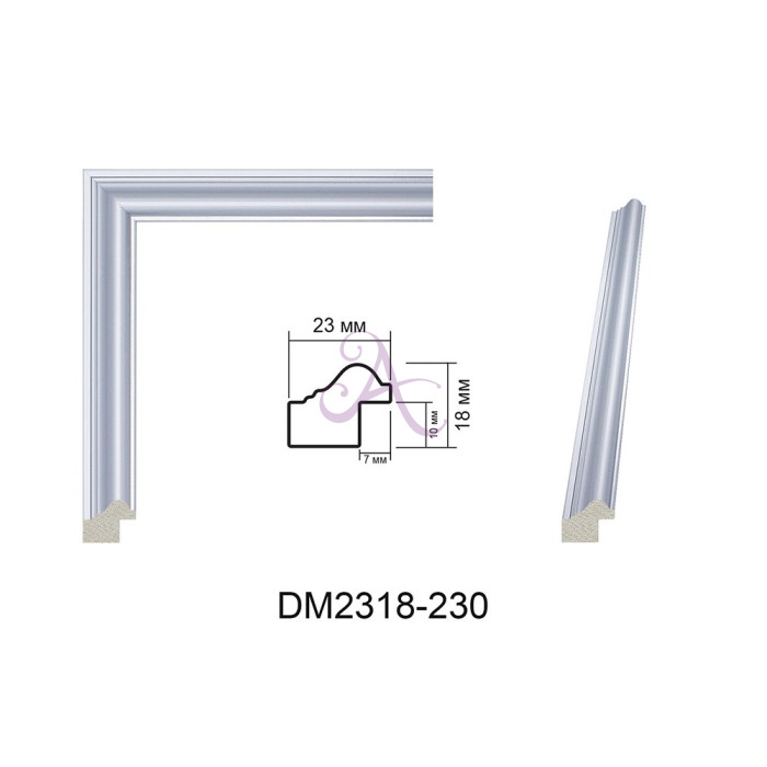 Пластиковий багет для рам DM2318-230 Пластиковий багет для рам DM2318-230