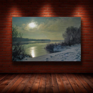 Картина на холсте "Човен" (N627)