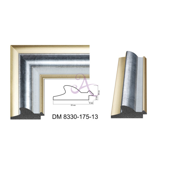 Пластиковый багет для рам DM8330-175-13 Пластиковый багет для рам DM8330-175-13