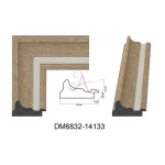Пластиковый багет для рам DM6832-14133