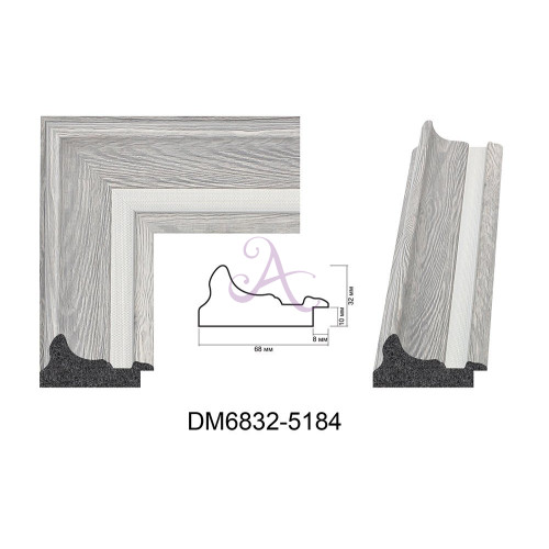 Пластиковый багет для рам DM6832-5184