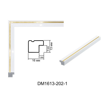 Пластиковий багет для рам DM1613-202-1