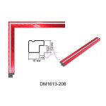 Пластиковий багет для рам DM1613-206