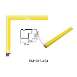 Пластиковий багет для рам DM1613-434