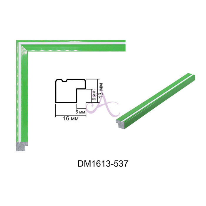 Пластиковий багет для рам DM1613-537 Пластиковий багет для рам DM1613-537