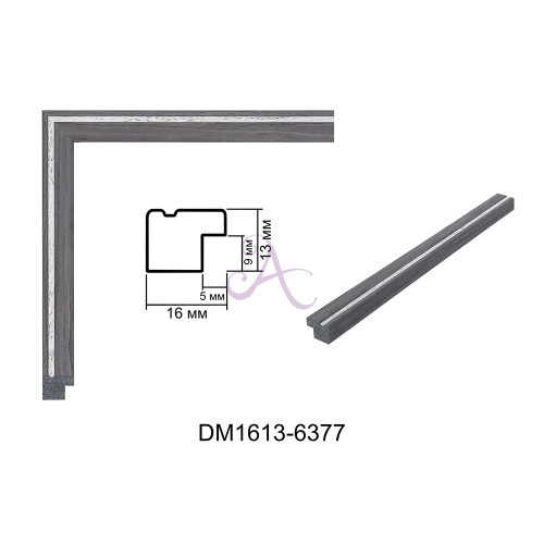 Пластиковий багет для рам DM1613-6377