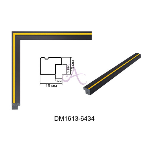 Пластиковий багет для рам DM1613-6434