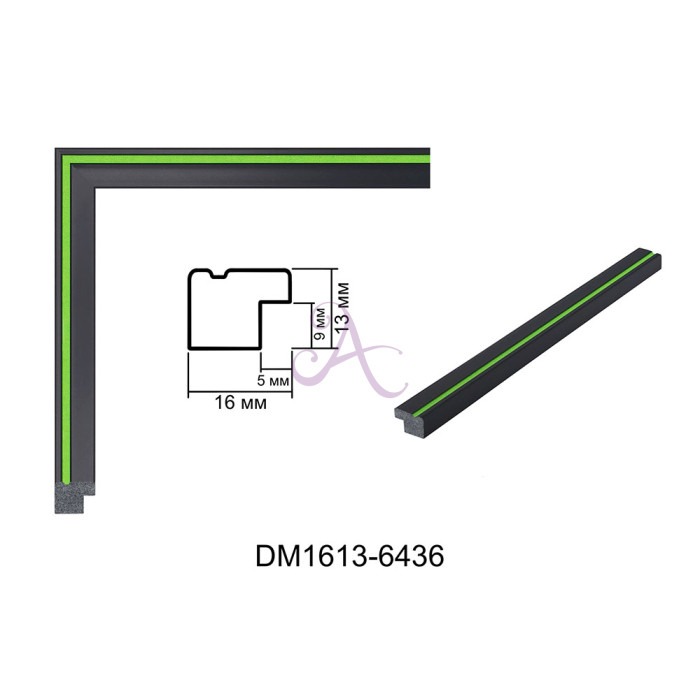 Пластиковий багет для рам DM1613-6436 Пластиковий багет для рам DM1613-6436