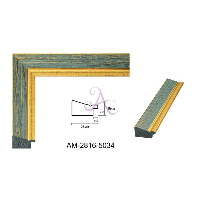 Багет Пластиковый AM2816-5034 Багет Пластиковый AM2816-5034