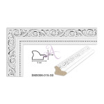 Пластиковый багет для рам SM0006-015-3S