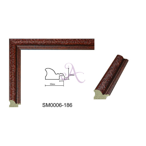 Пластиковый багет для рам SM0006-186
