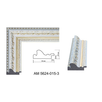 Пластиковий багет для рам AM5624-015-3