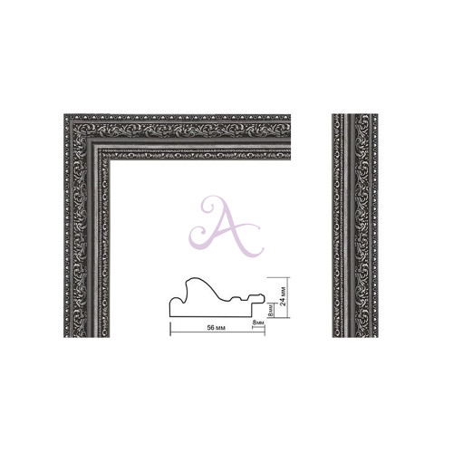 Пластиковый багет для рам AM5624-175-13