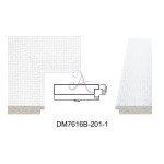Пластиковый багет для рам DM7616B-201-1