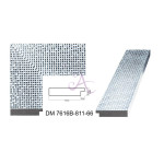 Пластиковый багет для рам DM7616B-811-66