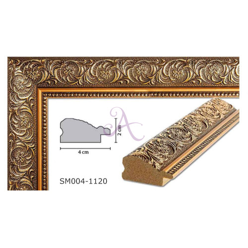 Пластиковий багет для рам SM004-1120