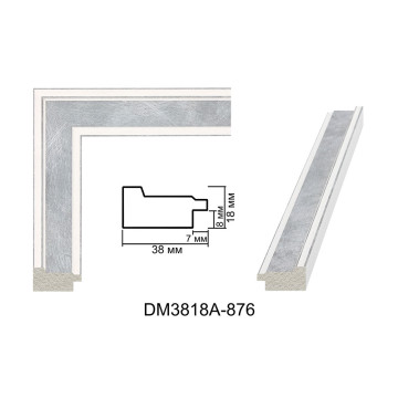 Пластиковий багет для рам DM3818A-876