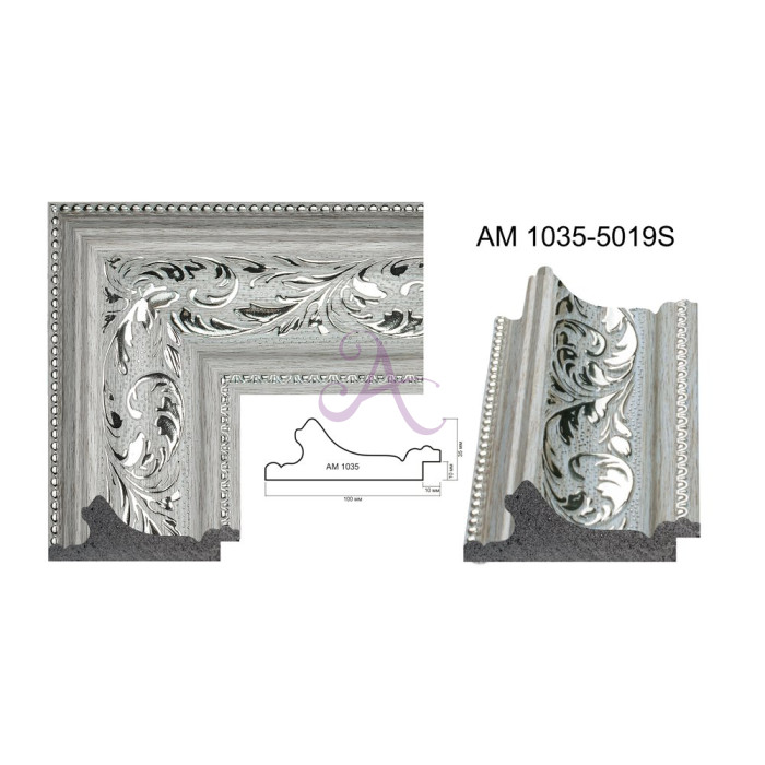Пластиковый багет для рам AM1035-5019S Пластиковый багет для рам AM1035-5019S