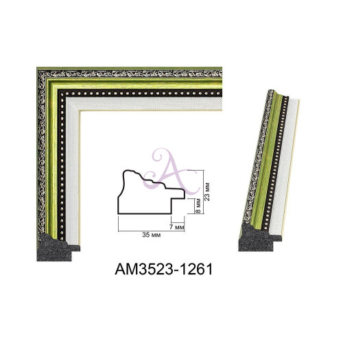 Пластиковый багет для рам AM3523-1261