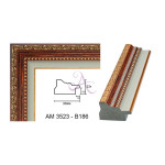 Пластиковый багет для рам AM3523-B186