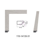 Пластиковый багет для рам 115-14133-31