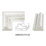 Пластиковый багет для рам AM9439-015-3S