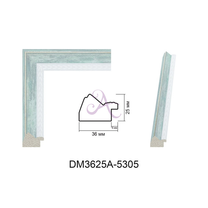 Пластиковый багет для рам DM3625A-5305 Пластиковый багет для рам DM3625A-5305