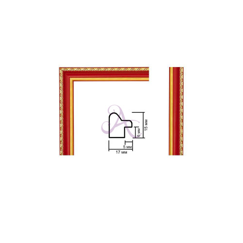 Пластиковий багет для рам DM1715-012-57