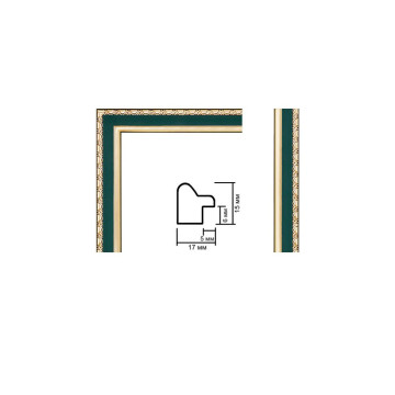Пластиковий багет для рам DM1715-182-32-15