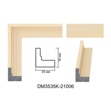 Пластиковий багет для рам DM3535K-21006