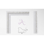 Пластиковый багет для рам R0004-015-3S