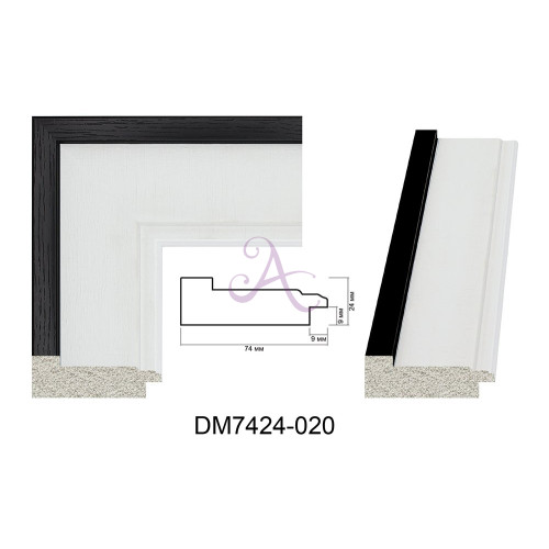 Пластиковый багет для рам DM7424-020
