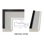 Пластиковый багет для рам DM7424-18155