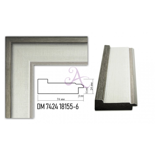 Пластиковый багет для рам DM7424-18155-6