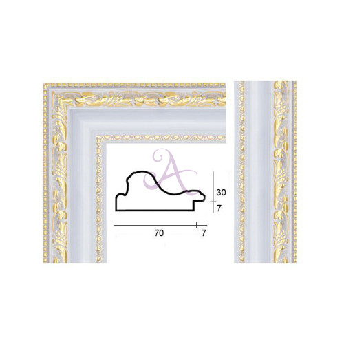 Пластиковий багет для рам LF49A-015-3
