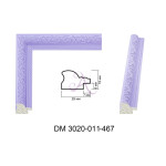 Пластиковый багет для рам DM3020-011-467