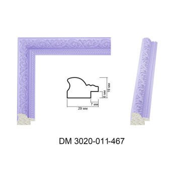 Пластиковий багет для рам DM3020-011-467