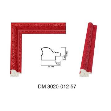 Пластиковий багет для рам DM3020-012-57