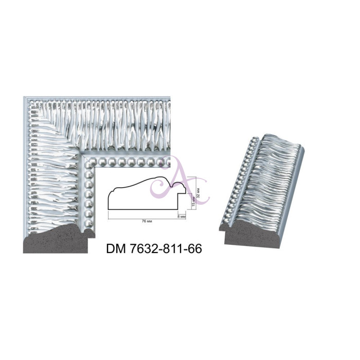 Пластиковый багет для рам DM7632-811-66 Пластиковый багет для рам DM7632-811-66